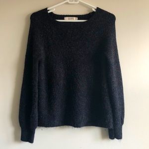 Raglan Fuzzy Sweater